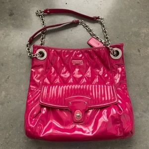 Patent Leather Coach Purse